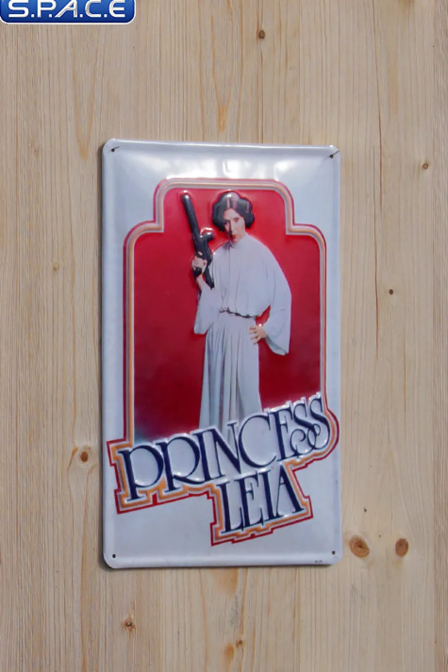 Princess Leia Tin Plate