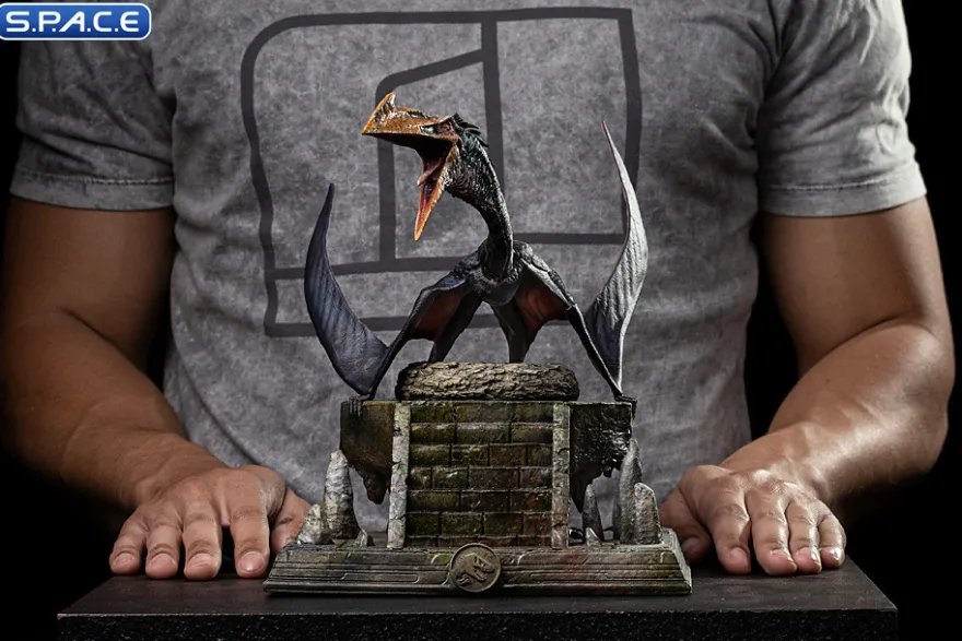 Quetzalcoatlus Jurassic Park Icons Mini-Statue