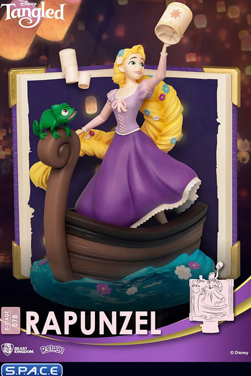 Rapunzel Story Book Diorama Stage 078
