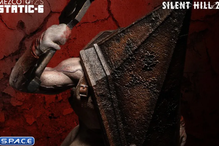 Red Pyramid Thing Static-6 Statue