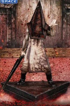 Red Pyramid Thing Statue