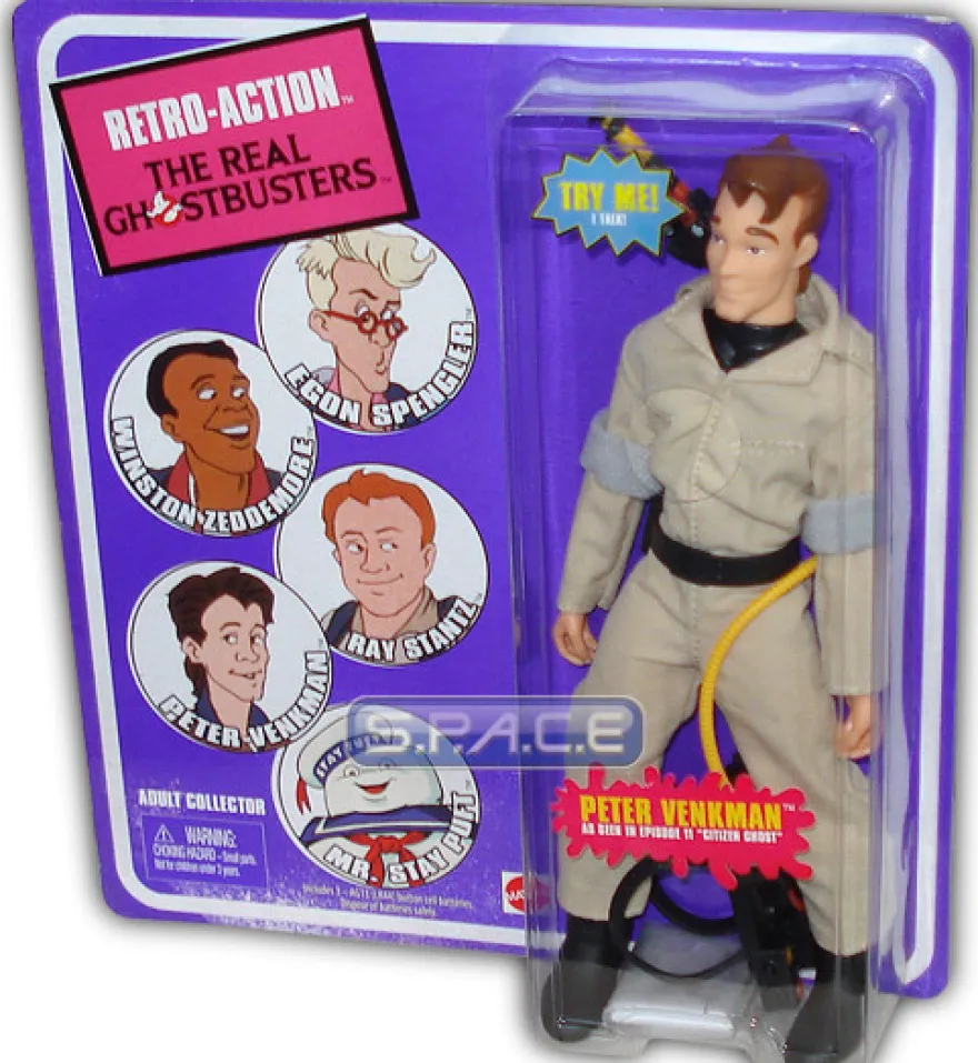 Retro-Action Peter Venkman SDCC 2010 (The Real Ghostbusters)