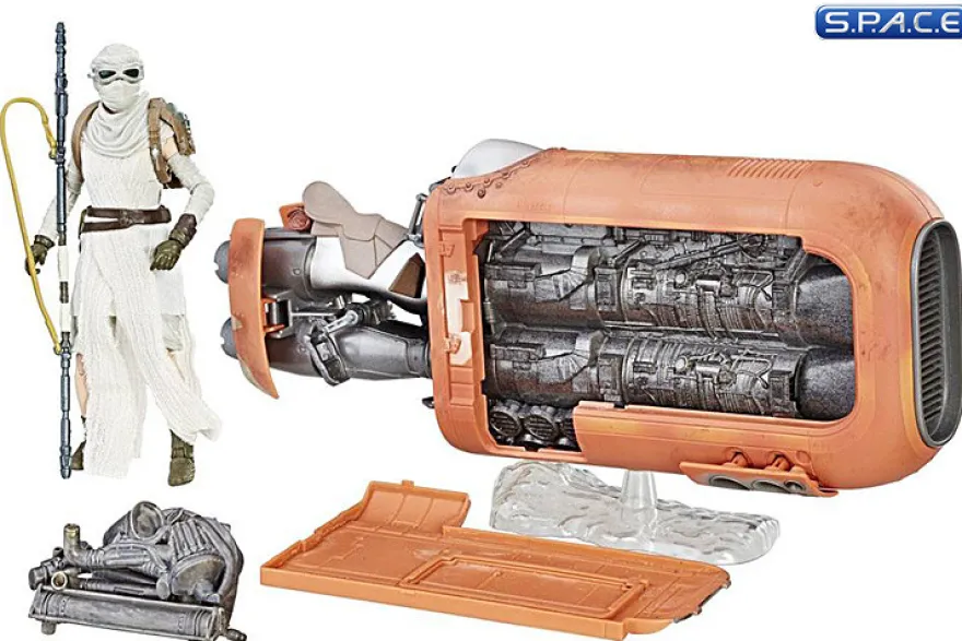 6" Rey's Speeder on Jakku