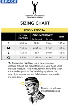 Rocky Fedora Replica