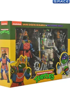 Samurai Adventure Michelangelo & Space Adventure Donatello 2-Pack
