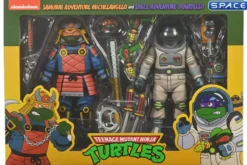 Samurai Adventure Michelangelo & Space Adventure Donatello 2-Pack