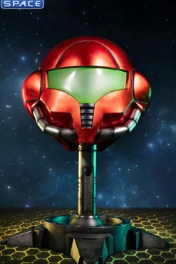 Samus Helmet Statue