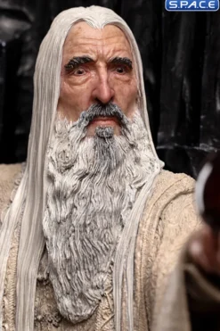 Saruman the White on Throne Statue