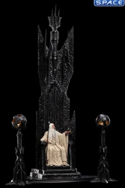Saruman the White on Throne Statue