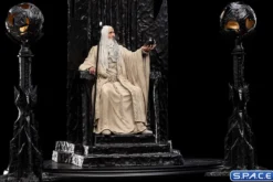 Saruman the White on Throne Statue