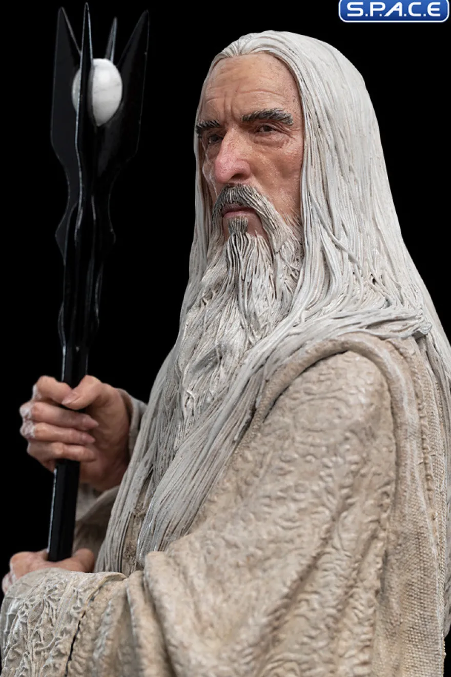 Saruman the White Wizard Statue