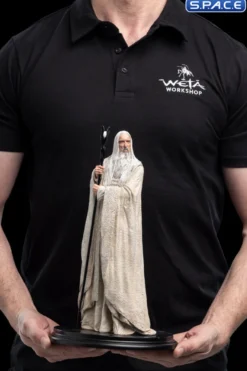 Saruman the White Wizard & the Fire of Orthanc Statue