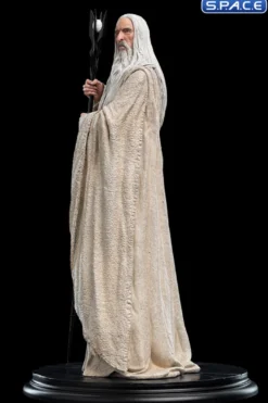Saruman the White Wizard & the Fire of Orthanc Statue