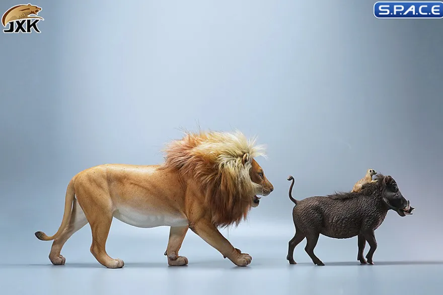 1/6 Scale African Animal Set