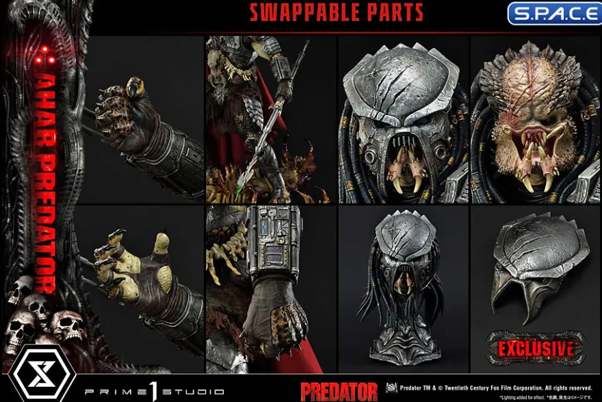 1/4 Scale Ahab Predator Premium Masterline Statue