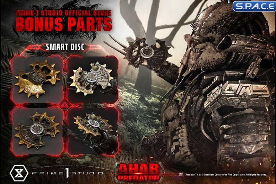 1/4 Scale Ahab Predator Premium Masterline Statue