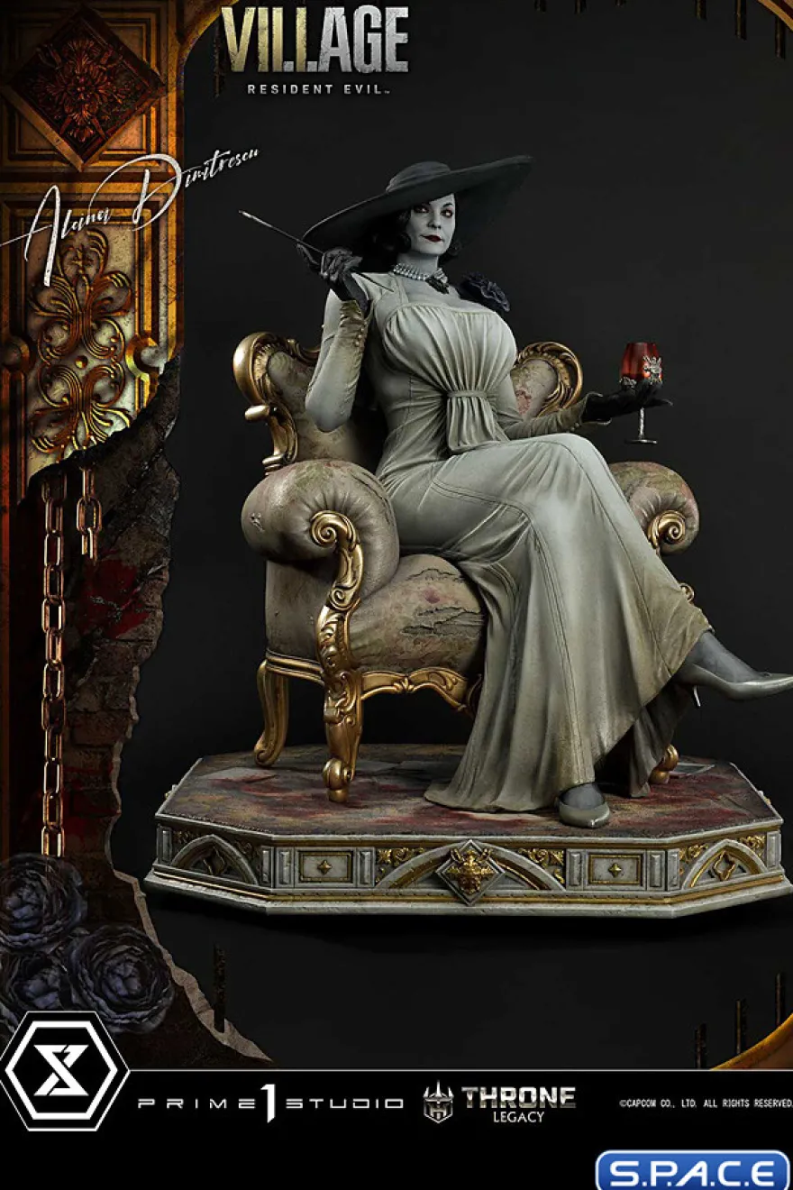 1/4 Scale Alcina Dimitrescu Throne Legacy Statue