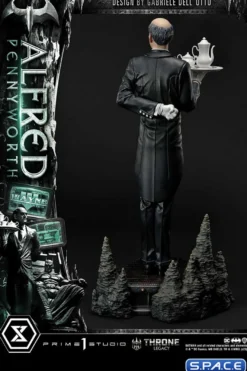 1/4 Scale Alfred Pennyworth Throne Legacy Statue