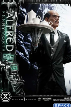 1/4 Scale Alfred Pennyworth Throne Legacy Statue
