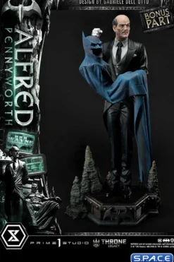 1/4 Scale Alfred Pennyworth Throne Legacy Statue