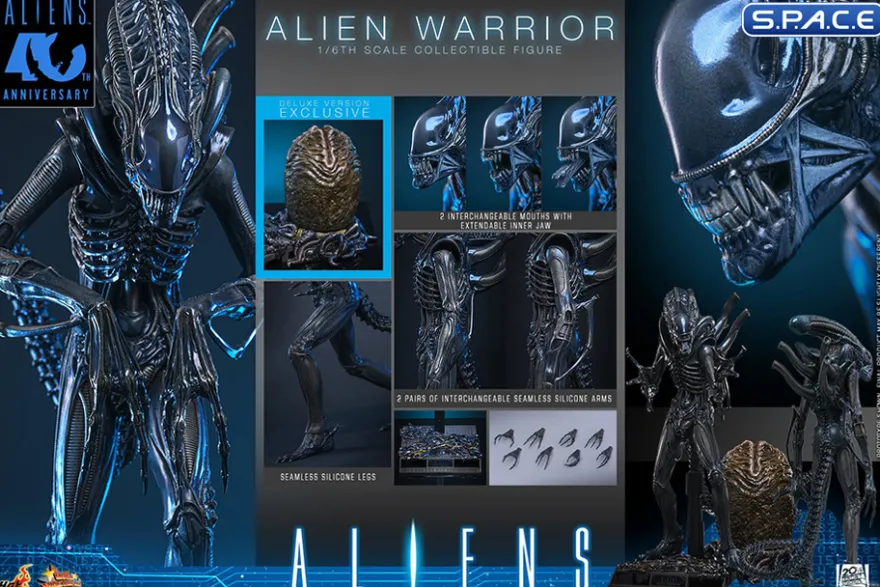 1/6 Scale Alien Warrior Deluxe Version Movie Masterpiece MMS899