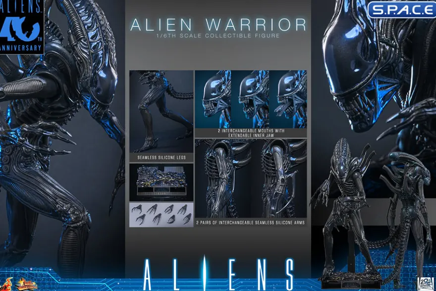 1/6 Scale Alien Warrior Movie Masterpiece MMS898