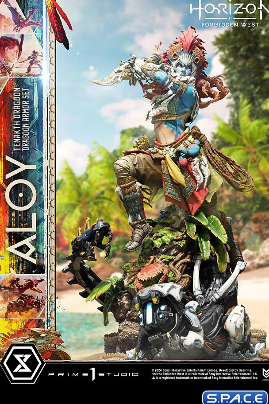 1/4 Scale Aloy Tenakth Dragoon Armor Ultimate Premium Masterline Statue