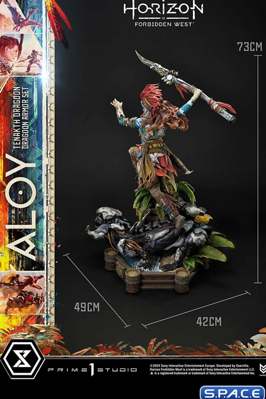 1/4 Scale Aloy Tenakth Dragoon Armor Ultimate Premium Masterline Statue