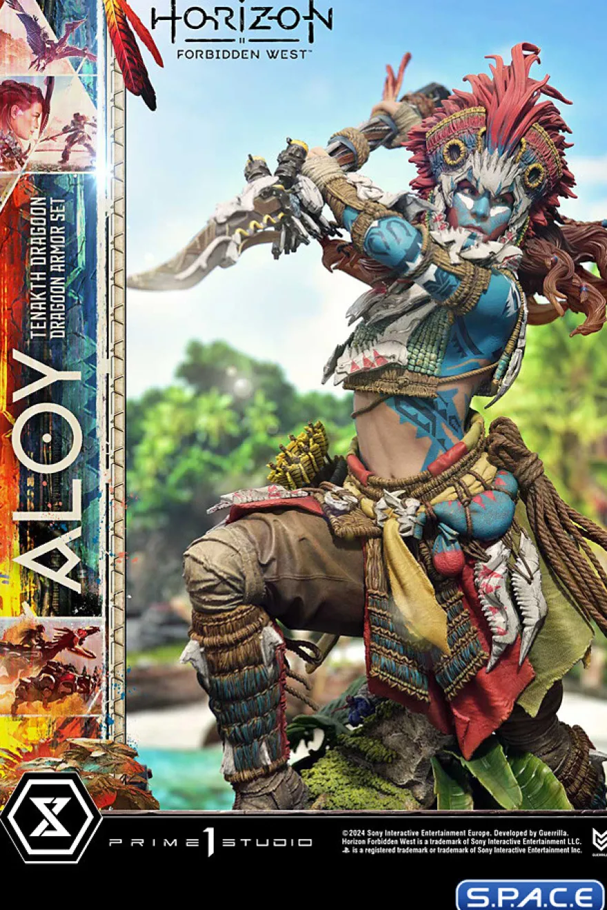 1/4 Scale Aloy Tenakth Dragoon Armor Ultimate Premium Masterline Statue