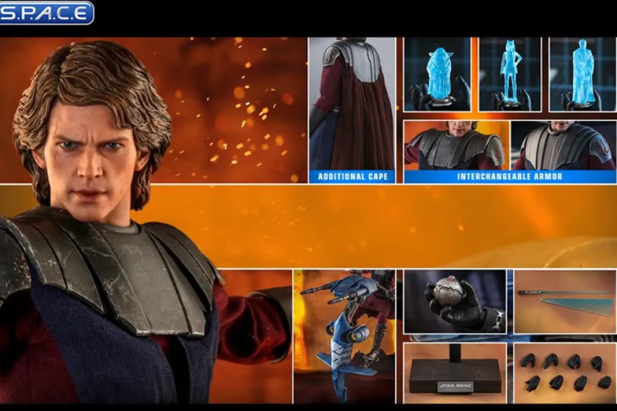 1/6 Scale Anakin Skywalker and Stap