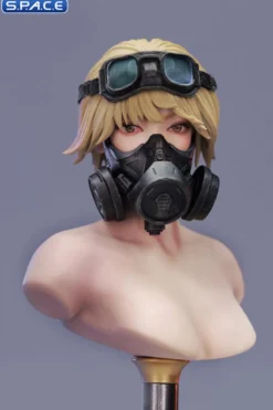 1/6 Scale Anna »The Border Hunter« Head Sculpt with gas mask