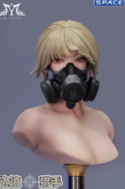 1/6 Scale Anna »The Border Hunter« Head Sculpt with gas mask