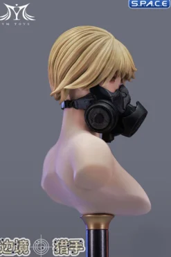 1/6 Scale Anna »The Border Hunter« Head Sculpt with gas mask