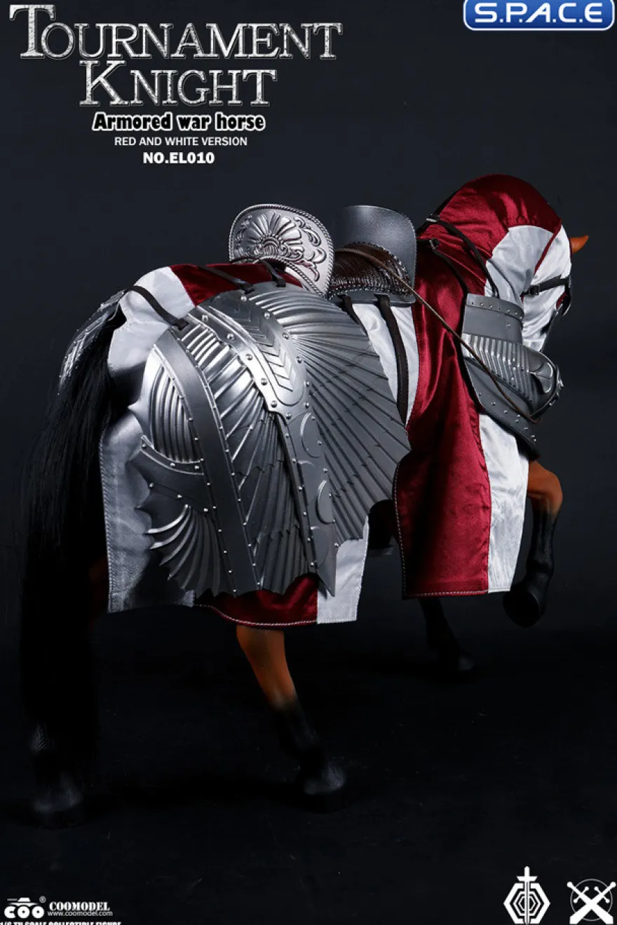 1/6 Scale Armored War Horse of Tournament Knight