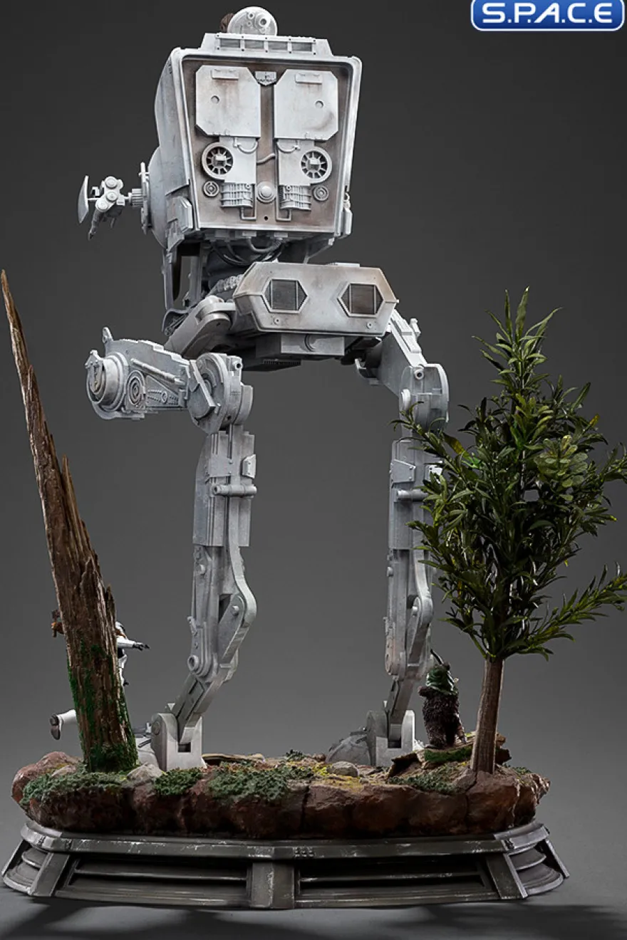 1/20 Scale AT-ST & Chewbacca Demi Art Scale Statue