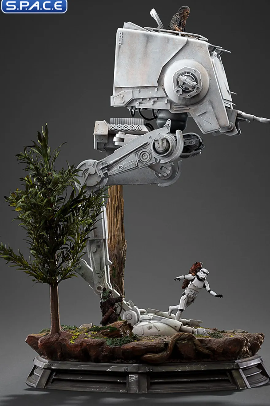 1/20 Scale AT-ST & Chewbacca Demi Art Scale Statue