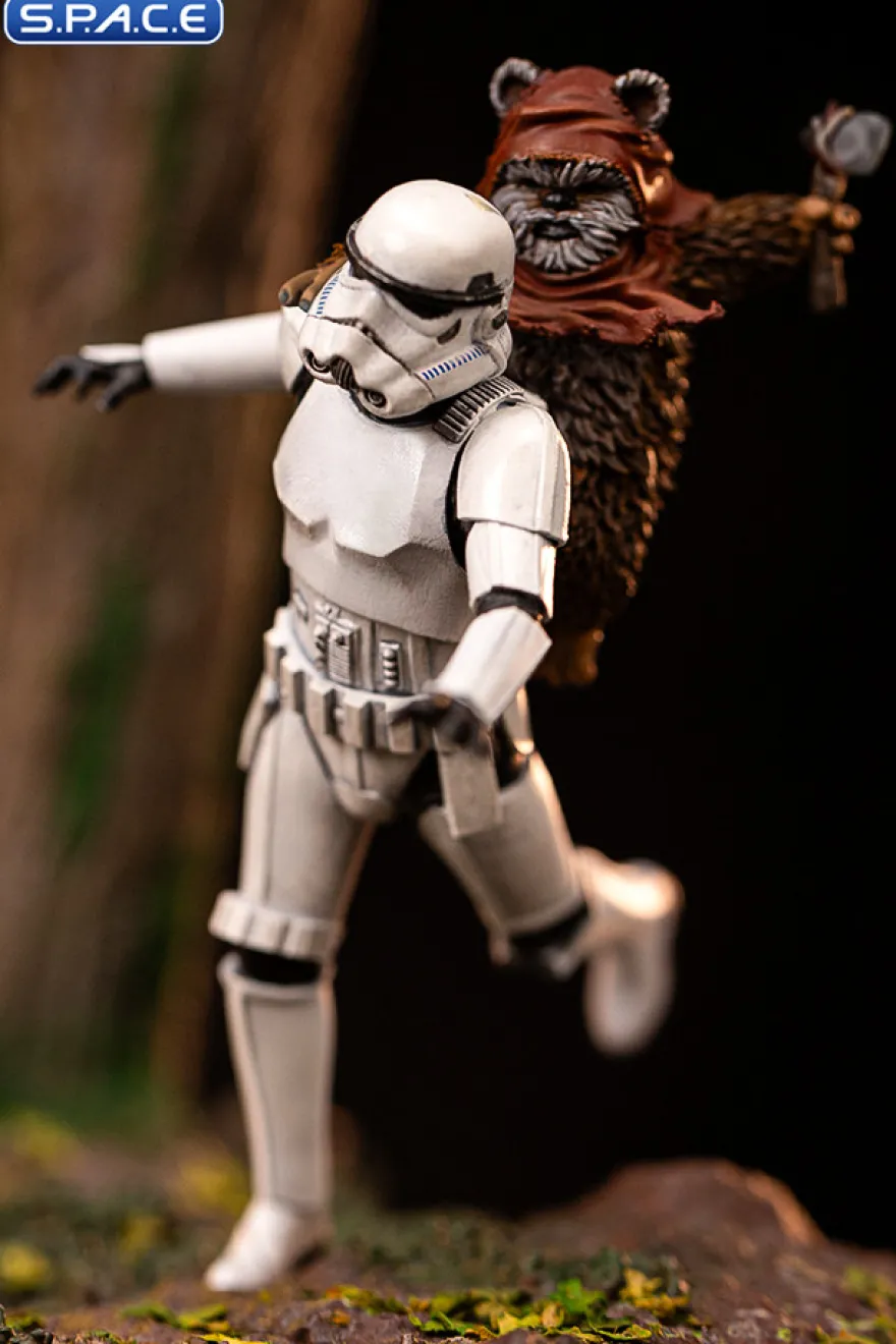 1/20 Scale AT-ST & Chewbacca Demi Art Scale Statue