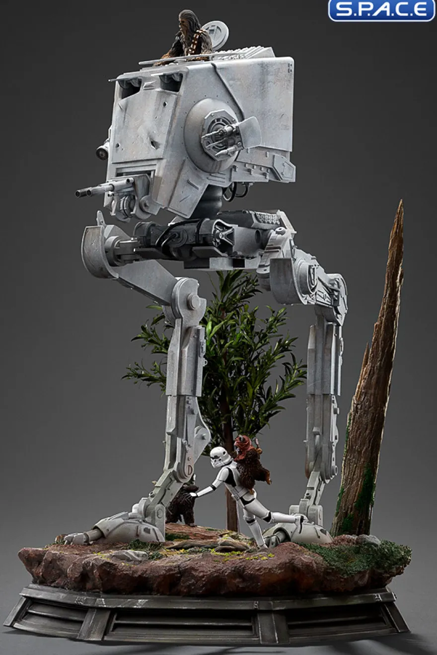 1/20 Scale AT-ST & Chewbacca Demi Art Scale Statue