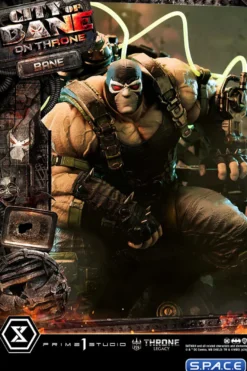 1/4 Scale Bane on Throne from Batman: City of Bane Throne Legacy Statue
