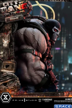1/4 Scale Bane on Throne from Batman: City of Bane Throne Legacy Statue