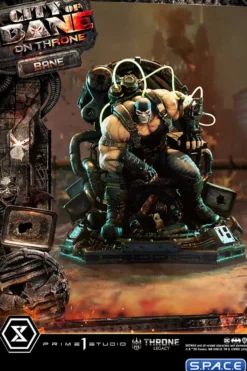 1/4 Scale Bane on Throne from Batman: City of Bane Throne Legacy Statue