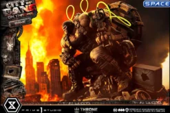 1/4 Scale Bane on Throne from Batman: City of Bane Throne Legacy Statue