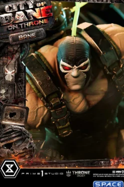 1/4 Scale Bane on Throne from Batman: City of Bane Throne Legacy Statue