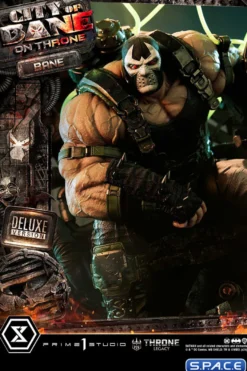 1/4 Scale Bane on Throne from Batman: City of Bane Deluxe Throne Legacy Statue