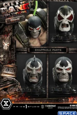 1/4 Scale Bane on Throne from Batman: City of Bane Deluxe Throne Legacy Statue