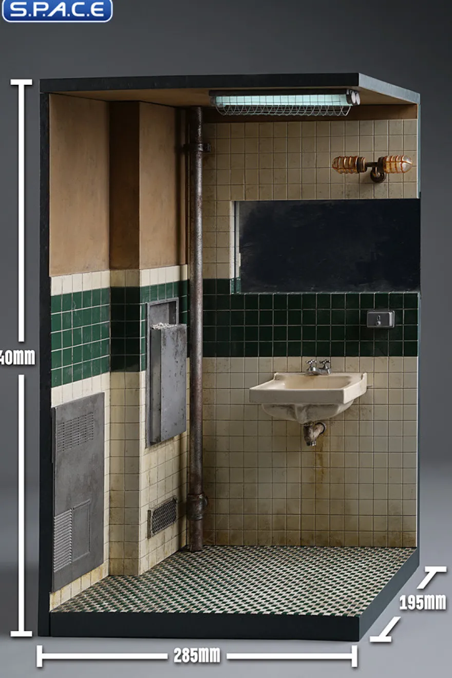 1/6 Scale Bathroom Base Version A