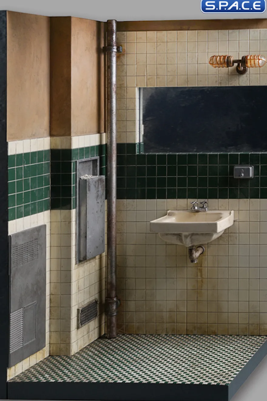 1/6 Scale Bathroom Base Version B