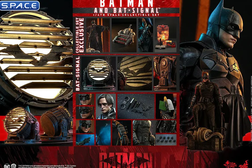 1/6 Scale Batman and Bat-Signal