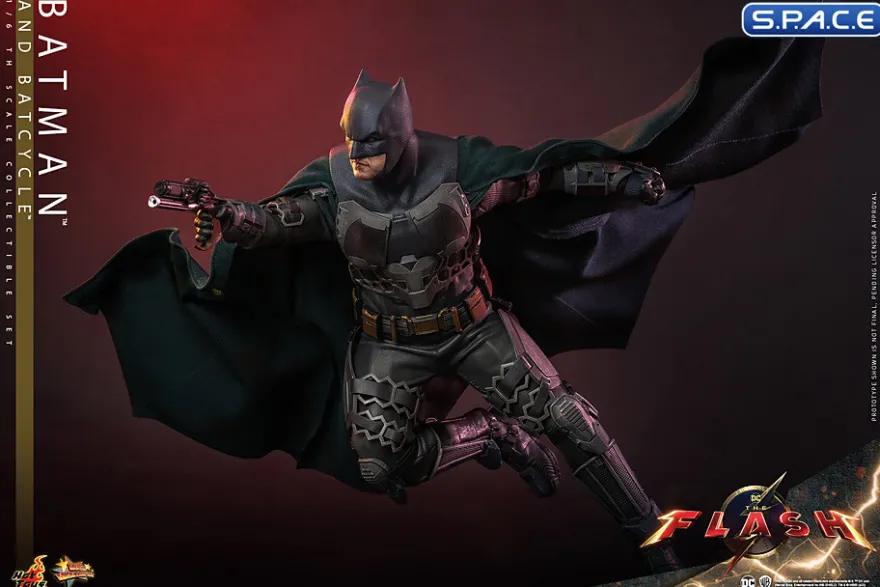 1/6 Scale Batman & Batcycle Movie Masterpiece Set MMS705