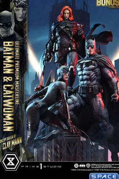 1/4 Scale Batman & Catwoman »Concept by Clay Mann« Ultimate Premium Masterline Statue